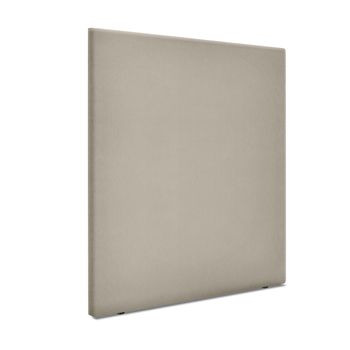 Cabecero De Tela Aqualine Liso Hasta El Suelo 90x120cm Camas 80/90 - Beige