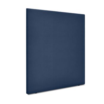 Cabecero De Tela Aqualine Liso Hasta El Suelo 95x120cm Camas 90 - Azul