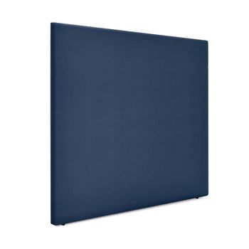 Cabecero De Tela Aqualine Liso Hasta El Suelo 145x120cm Camas 135/140 - Azul