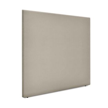 Cabecero De Tela Aqualine Liso Hasta El Suelo 145x120cm Camas 135/140 - Beige