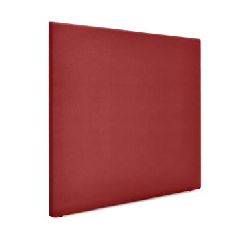 Cabecero De Tela Aqualine Liso Hasta El Suelo 145x120cm Camas 135/140 - Rojo