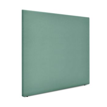 Cabecero De Tela Aqualine Liso Hasta El Suelo 145x120cm Camas 135/140 - Verde Agua