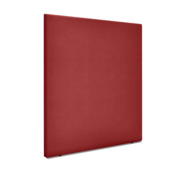 Cabecero De Tela Aqualine Liso Hasta El Suelo 105x120cm Camas 105 - Rojo