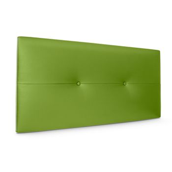 Cabecero De Polipiel Con Botones 105x50cm Camas 105 - Verde