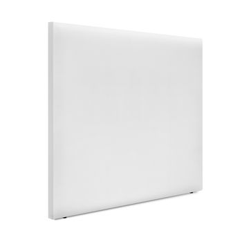 Cabecero De Polipiel Liso Hasta El Suelo 135x120cm Camas 120/135 - Blanco