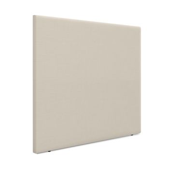 Cabecero De Lino Natural Liso Hasta El Suelo 145x120cm Camas 135/140 - Beige