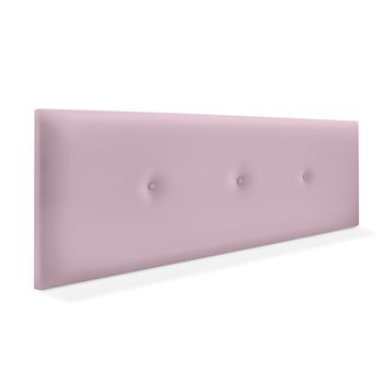 Cabecero De Polipiel Liso Con Botones 150x50cm Camas 150 - Rosa