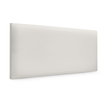 Cabecero De Polipiel Liso 110x50cm Camas 105 - Blanco Hueso