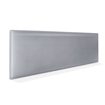 Cabecero De Polipiel Liso 135x50cm Camas 120/135 - Plata