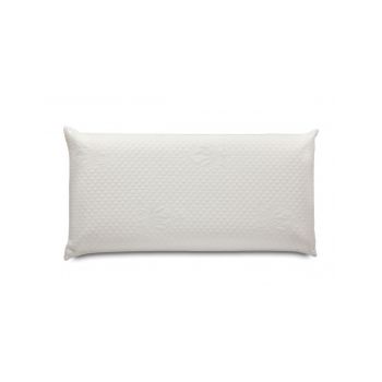 Almohada Viscoelástica Con Tratamiento De Aloe Vera Y Funda Extraíble 35x150cm