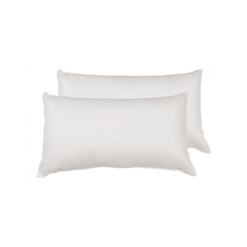 Pack De 2 Almohadas Fibras Siliconadas Calidad Hotel 70 Cm