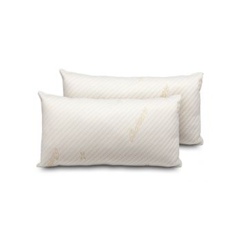 Pack 4 Almohadas Viscoelástica Soja 90 Cm Firmeza Media Ergonómicas  Adaptables A Cabeza Y Cuello con Ofertas en Carrefour