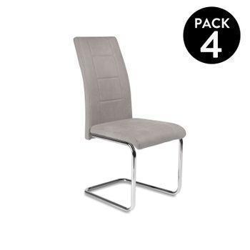 Pack 6 Sillas De Comedor Sakura 43 X 110 X 53 Cm con Ofertas en Carrefour