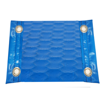 Cobertor Solar/manta Térmica  De 700 Micras Reforzada Con Polietileno, Con Refuerzo En Los Anchos De 5 X 5.5m.
