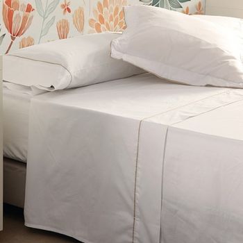 Pack 5 Sábanas Bajeras Hotel 100% Algodón Royal Europe Textile Cama 90cm -  90 X 200 Cm con Ofertas en Carrefour