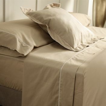 Juego De Sábanas Beige Cama 160x190/200 Cm Don Descanso Gea con Ofertas en  Carrefour