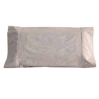 Juego De Sábanas Beige Cama 90x190/200 Cm Don Descanso Maia con