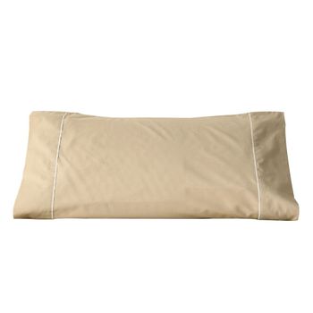 Funda De Almohada Algodón 100% 180 Hilos Beig Don Descanso Beig 105 Cm