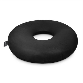 Puff Donut Transpirable 3d Negro Happers