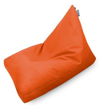 Puff Pirámide Polipiel Indoor Naranja Happers Xl