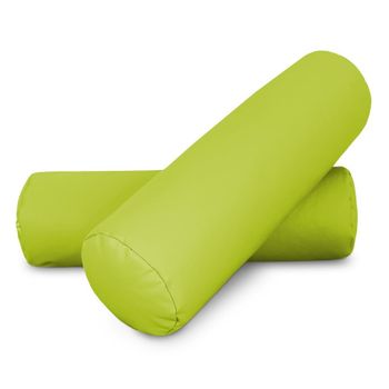 Cojin Rodillo 50x15 Verde Pack 2 Unidades 50x15