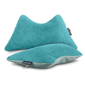 Puff Pera Relax Terciopelo Vintage Menta Xl con Ofertas en Carrefour