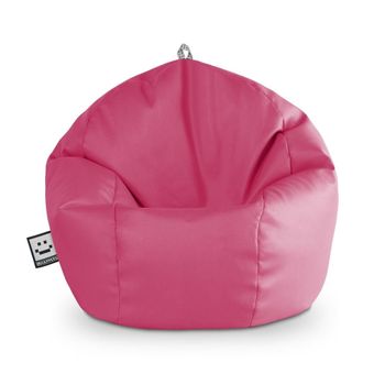 Puff Pelota Polipiel Indoor Fucsia Happers