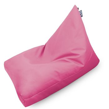 Puff Pirámide Polipiel Outdoor Rosa Happers Xl