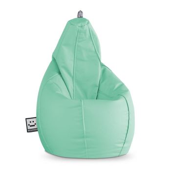 Puff Pera Polipiel Indoor Menta Happers Xxl