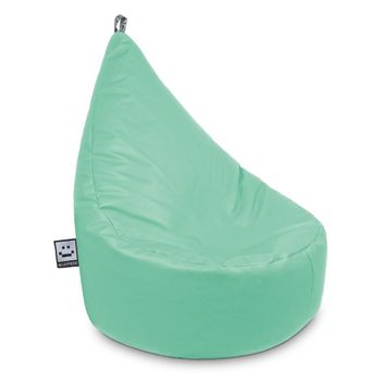 Puff Butaca Polipiel Menta Xl