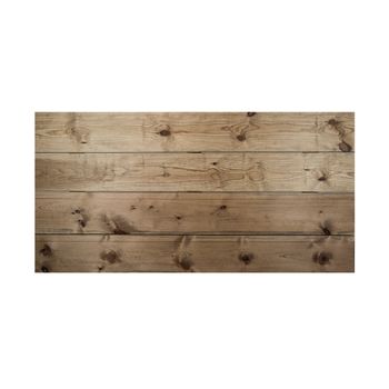 Cabecero Horizontal Recto Envejecido Flandes 100x60cm - Madera Natural