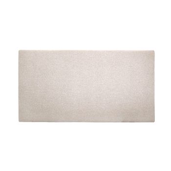 Cabecero Poliéster Liso Beige 90x80cm - Cama 80/90