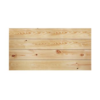 Cabecero Horizontal Recto Olivo 100x60cm - Cama 80/90 - Madera Natural