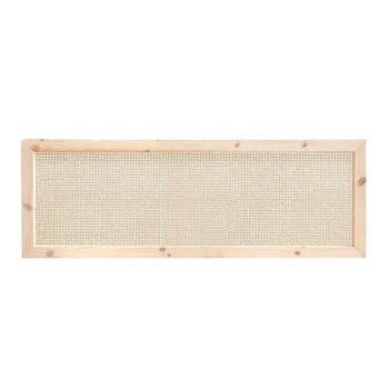 Cabecero Ellen Cannage Madera Natural 200x60cm - Cama 180/190