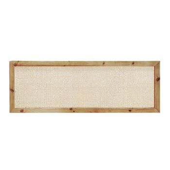 Cabecero Ellen Cannage Olivo 100x60cm - Cama 80/90 - Madera Natural