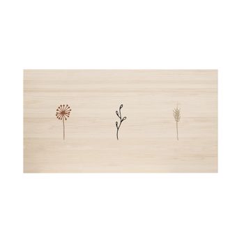 Cabecero Natural One Line 105x80cm - Cama 90/100 - Hecho A Mano