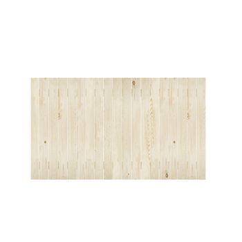 Cabecero Cairo Vertical Madera Natural 100x60cm - Cama 80/90