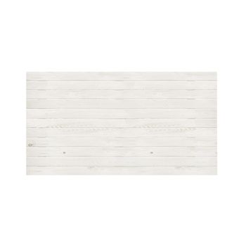 Cabecero Cairo Horizontal Blanco 160x80cm -cama 140/150-madera Natural