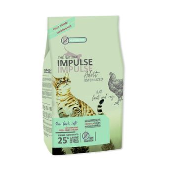 Pienso Para Gatos Esterilizados Natural Impulse Cat Sterilized - Saco 2 Kg