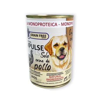 Ip Impulse Dog Húmedo Pollo 400 Gr