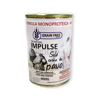 Ip Impulse Dog Húmedo Pavo 400 Gr