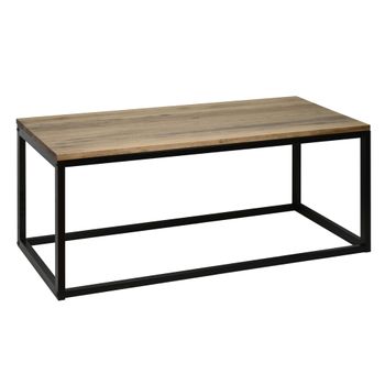 Banco Icub 120x40x45cm Negro En Madera Maciza De Pino Acabado Vintage Estilo Industrial Box Furniture