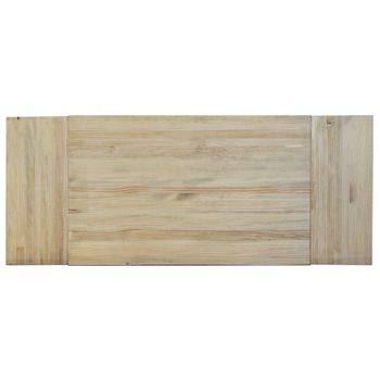 LA WEB DEL COLCHON - Cabecero de Madera Rústico Lombardía para Cama de 150  (160 x 50 cms) Barnizado Natural | Cabeceros Madera | Dormitorio Matrimonio