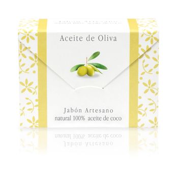 Jabón Natural Y Ecológico De Aceite De Coco Con Aceite De Oliva