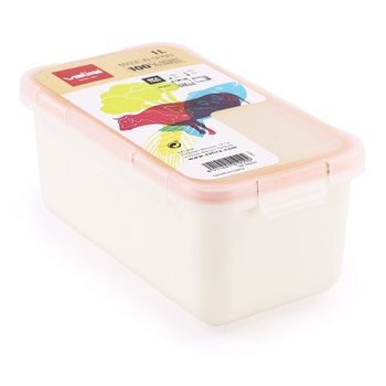 Valira Nomad - Recipiente Rectangular 1l En Plástico Cerámico Pbt. Blanco