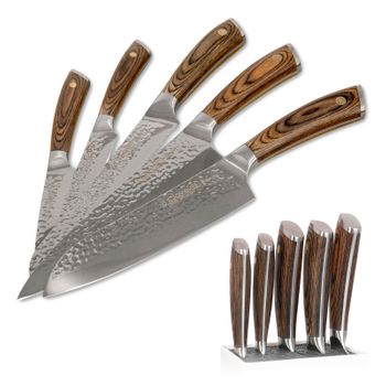 Arcos Juego Cuchillos Carne, 6 Piezas, Cuchillos Carne Arcos, Cuchillo  Chuleteros, Cubiertos Acero Inoxidable, Hoja 110 Mm, Mango Monobloque, Aptos Lavavajillas, Caja Envase Ecológico con Ofertas en Carrefour