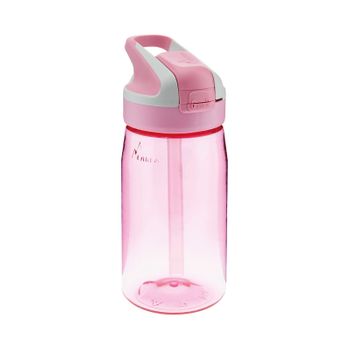 Laken Summit - Botella De Agua Con Boquilla 0.45l En Tritán Con Mosquetón. Rosa