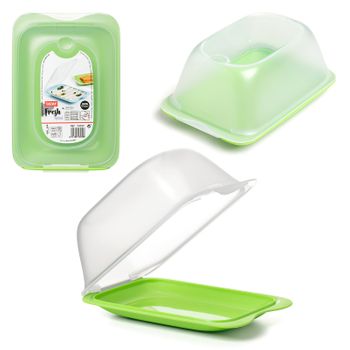 Tatay Quesera Mini - Recipiente Porta Embutidos Y Quesos Con Sistema Fresh