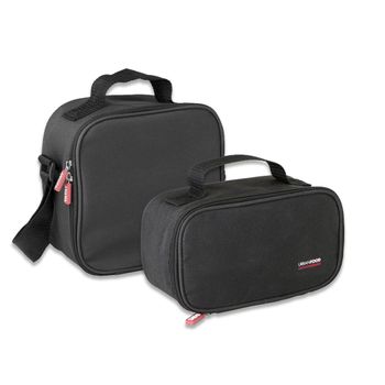 Tatay Urban Food Casual - Set De 2 Bolsas Térmicas Porta Alimentos Con Recipientes. Negro