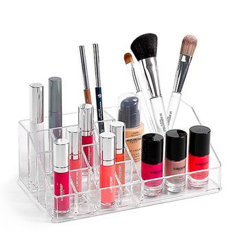 Plastic Forte - Organizador De Maquillaje Y Cosméticos Nº 6 Con 14 Compartimentos